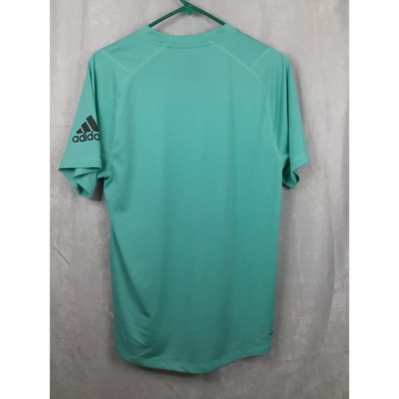Adidas Primegreen Freelift Aeroready Teal Athletic Tee Shirt Men's Small - Picture 5 of 10